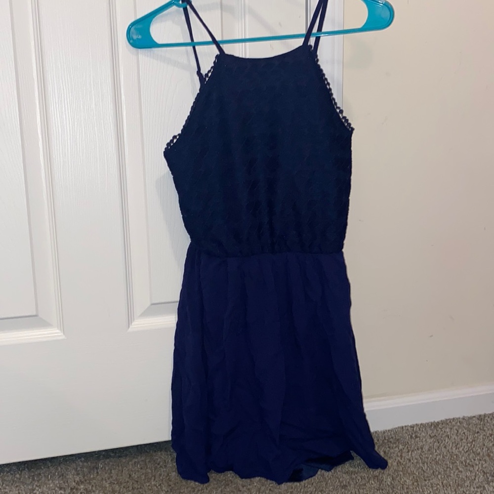 Lilly rose S dress. Will be ironed and washed etc. If bought!navy blue
